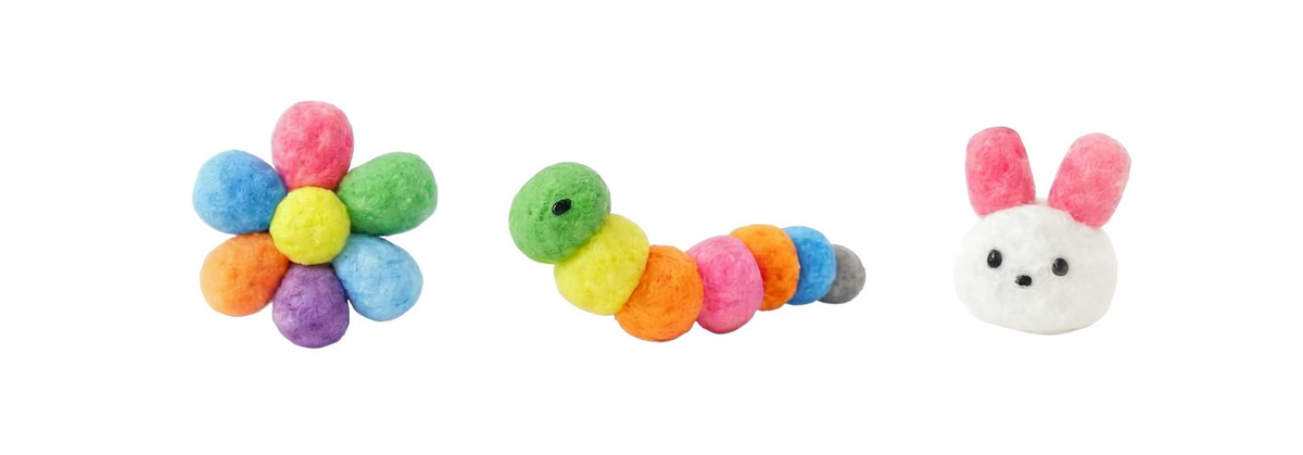 Figuras creadas con Pegamaiz